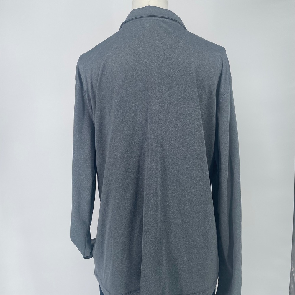 Champion Syracuse University Pullover Quarter Zip Long Sleeve Gray Women's XL - Picture 5 of 8
